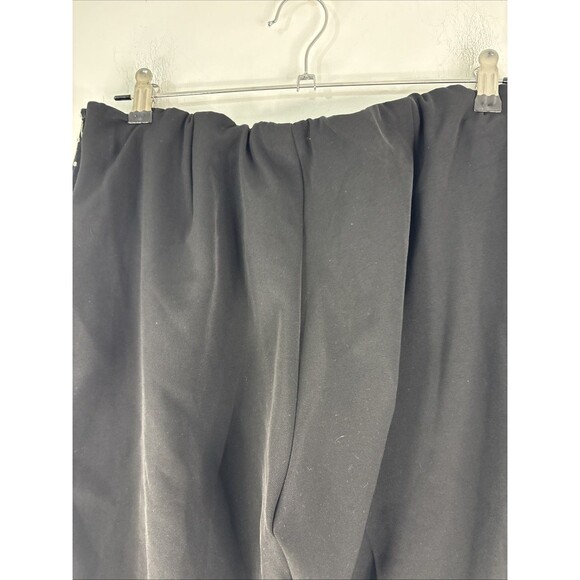 Soft Surroundings Silver Side Studded Slip On Pants M Elastic Back Waist - Picture 5 of 13